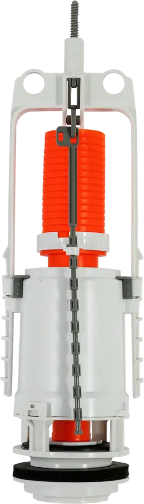 Сливной механизм EQUATION с системой Start/Stop и хромированной кнопкой 82259406