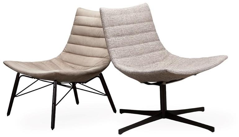 ROSSIN Вращающееся кресло с кожаной обивкой Luc sun-id-1502681 - Вид №2