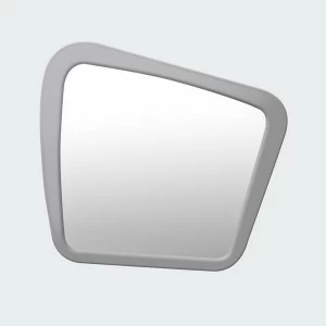 Зеркало настенное среднее крашеное светло-серое Woodi WOODI ДИЗАЙНЕРСКИЕ 00-3966428 Серый