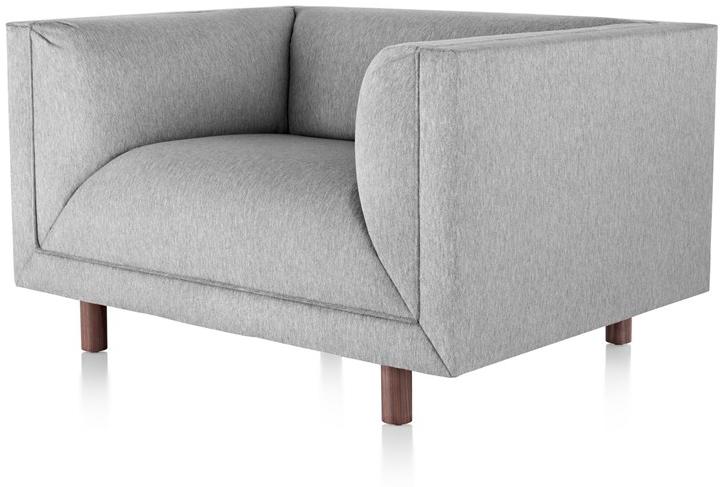 Herman Miller Кресло из ткани с подлокотниками Rolled arm sun-id-1413692 - Вид №1