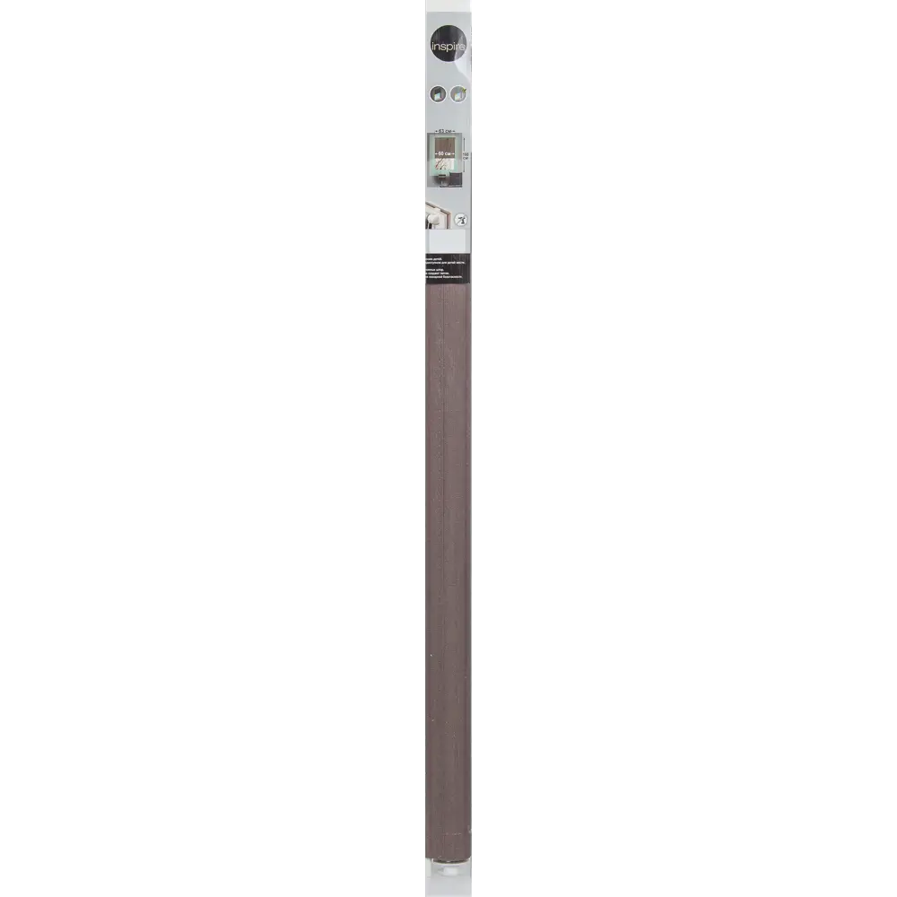 Штора рулонная Inspire Шантунг 40x160 см коричневая 82024568 STLM-2202504 - Вид №4