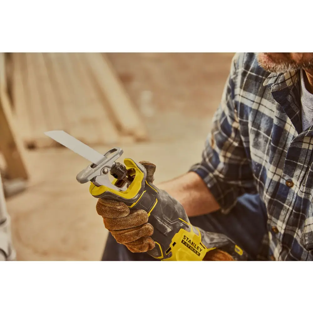 Пила сабельная аккумуляторная бесщеточная Stanley Fatmax SFMCS310B-XJ, 20 В Li-ion без АКБ и ЗУ STLM-2110913 - Вид №10