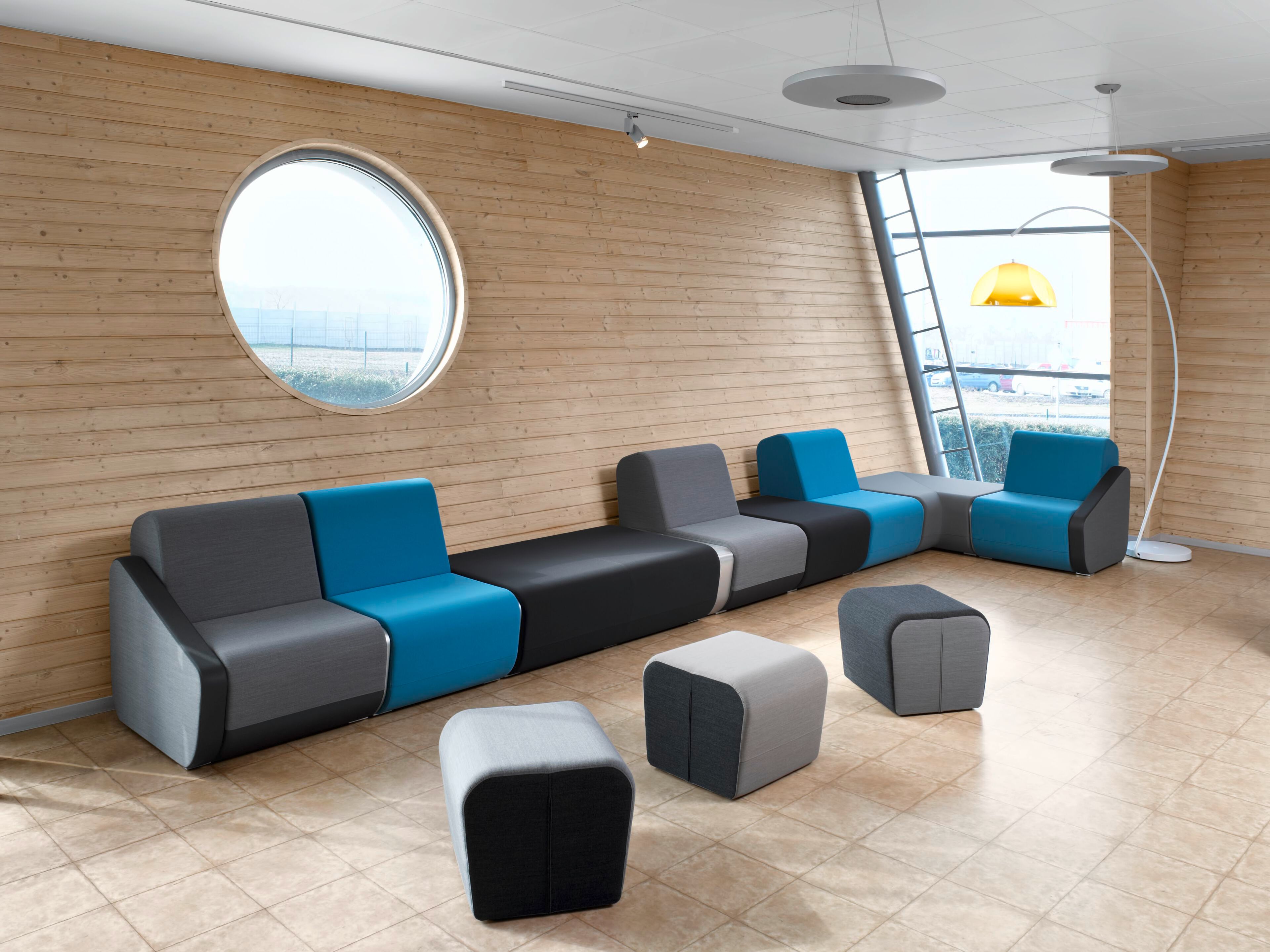 Тканевое кресло с подлокотниками LD Seating Open Port ARCH-00036963 - Вид №1