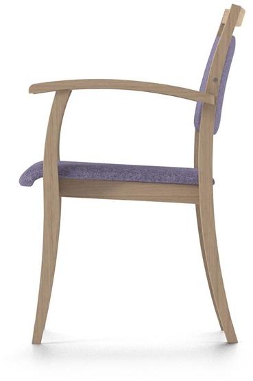 PIAVAL Штабелируемый тканевый стул с подлокотниками Polka | health & care 30-15/6 - Вид №4