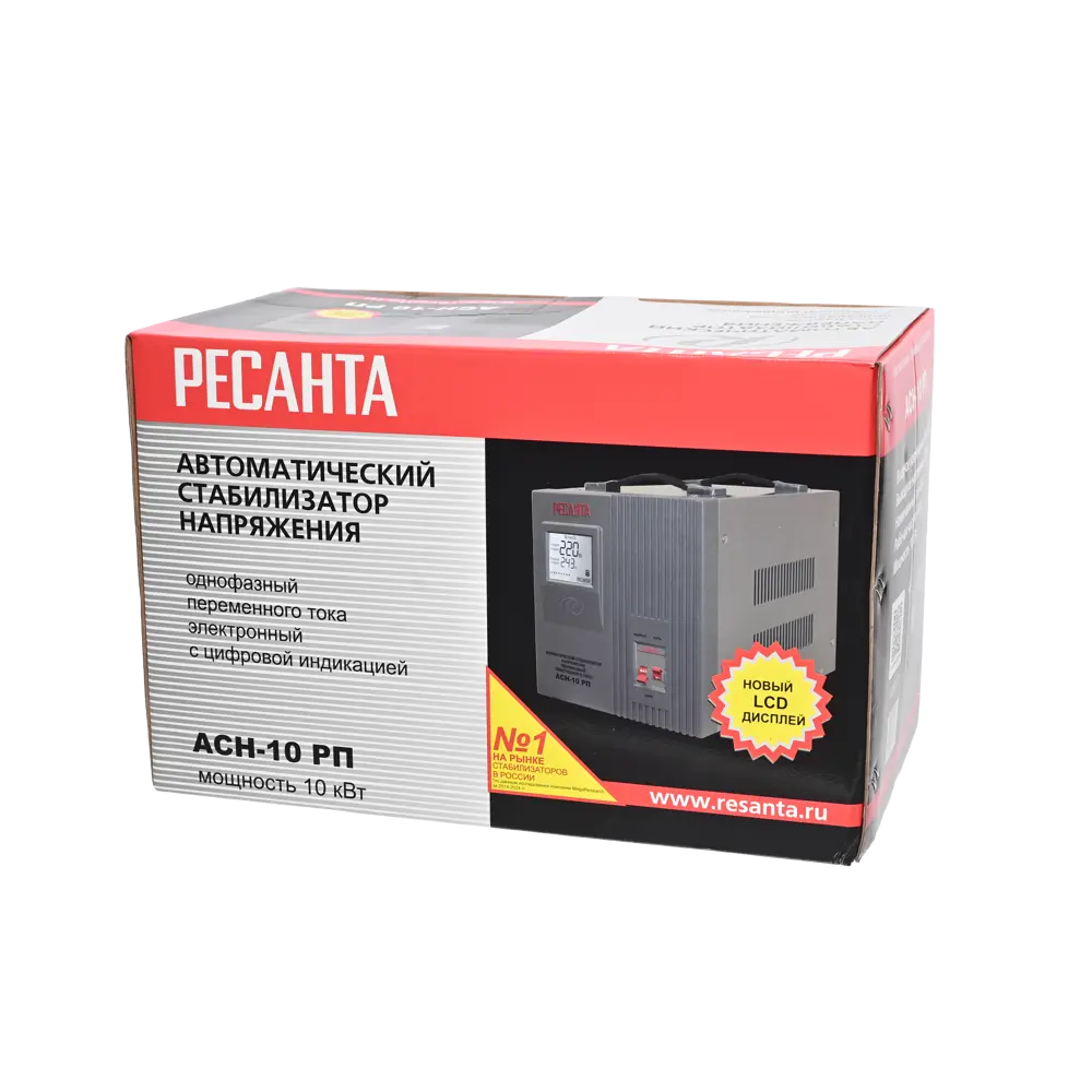 Стабилизатор напряжения Ресанта АСН-10 РП 10 кВт STLM-2127559 - Вид №15