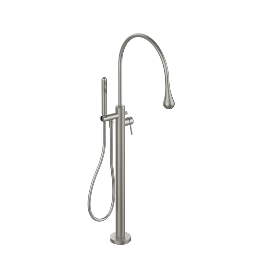 Смеситель для ванны 33029 147 Gessi Goccia ХРОМИРОВАННЫЙ МАТОВЫЙ 33029147