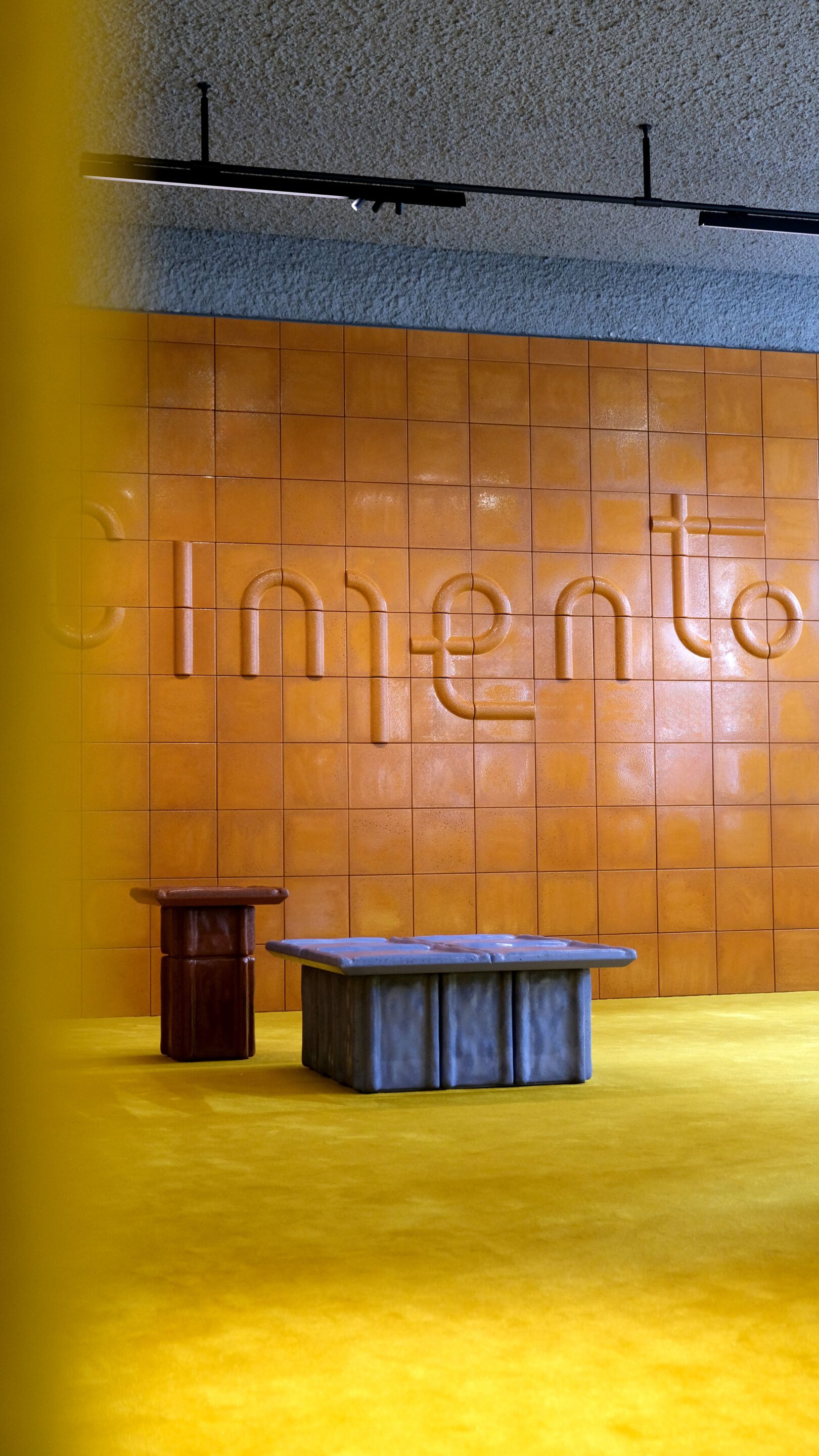 Квадратный сервировочный столик в Cimento® Riva ARCH-00103798 - Вид №7