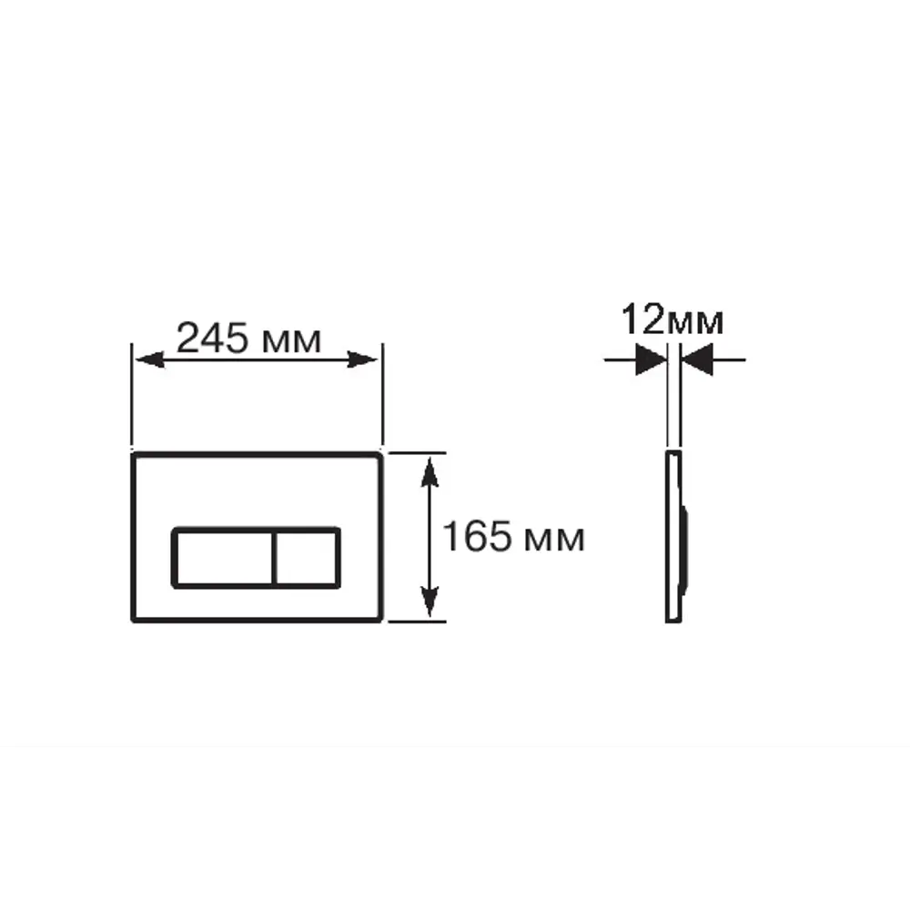 Комплект инсталляция с унитазом Aquatek Европа 4 в 1, безободковый с микролифтом, клавиша цвет белый STLM-2120468 - Вид №12