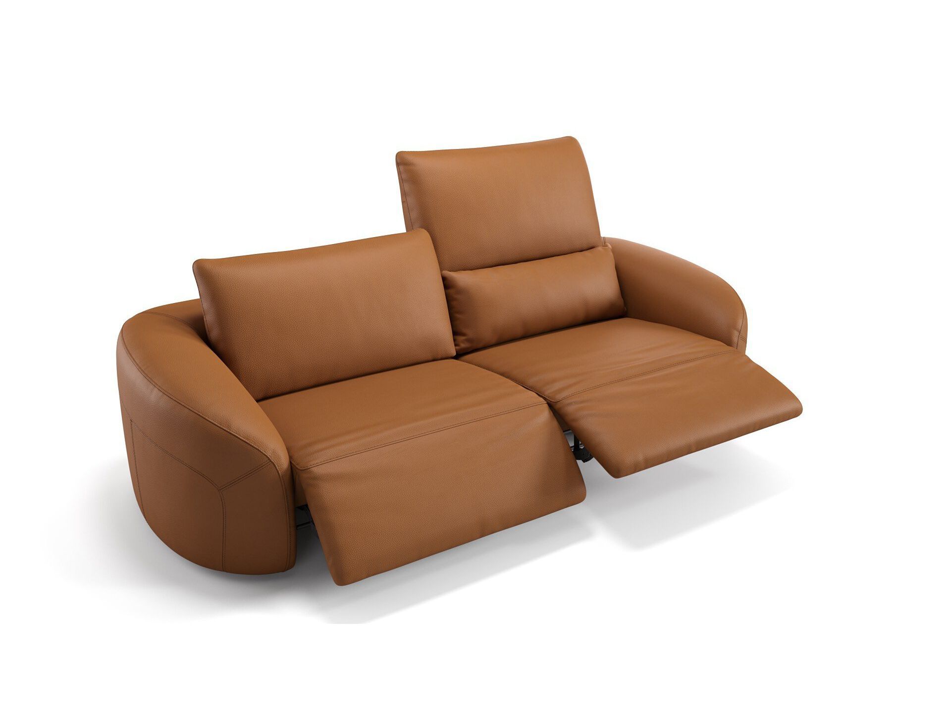 2-местный кожаный диван Sofanella Санкт-Мориц ARCH-00000618 - Вид №2