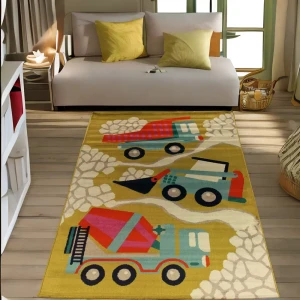 91601941 Ковер Sonic Kids 5507 Ia1 G прямой 133x190 см полипропилен STLM-1071076