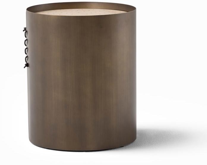 AMURA Журнальный столик с основанием из листового металла и деревянной столешницей Setacci sun-id-1402562 - Вид №2