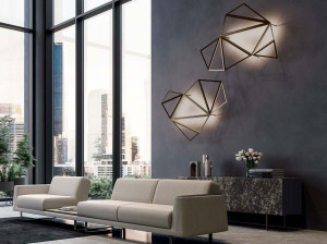 Алюминиевый светодиодный настенный светильник