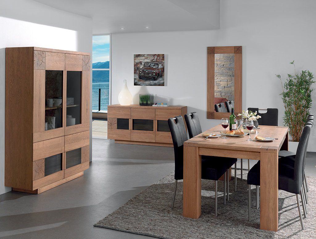 Зеркало деревянное большое Woody VAVI WOODY 132616 Коричневый  - Вид №1