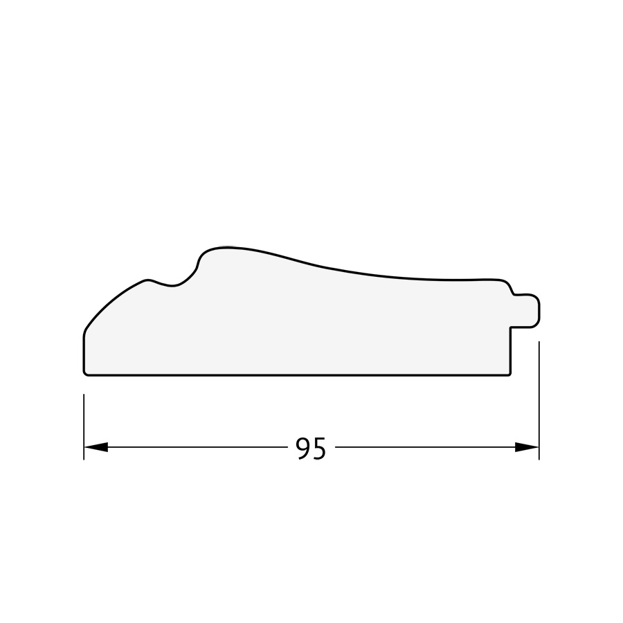 BY 4456 Зеркало с гравировкой в багетной раме - травленое серебро 95 mm EVOFORM Exclusive-G - Вид №4