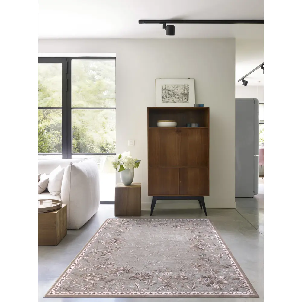 Ковер вискоза Genova 262-652590 240x340 см цвет бежевый RAGOLLE STLM-2009023 - Вид №6