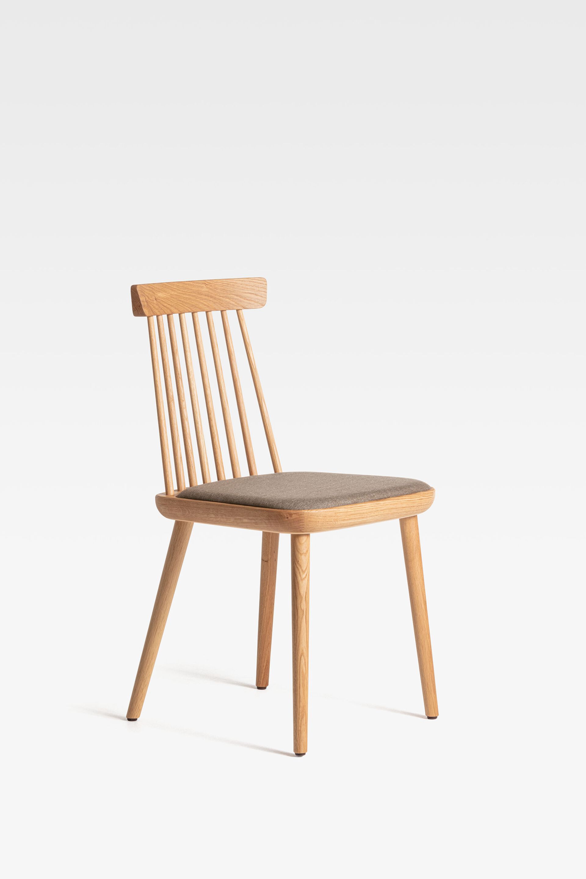 Стул из ясеня с мягким сиденьем SIPA ARCH-00107806 - Вид №2