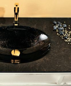 G8037 Tifernoit Белая лакированная композиция для ванной Bagno