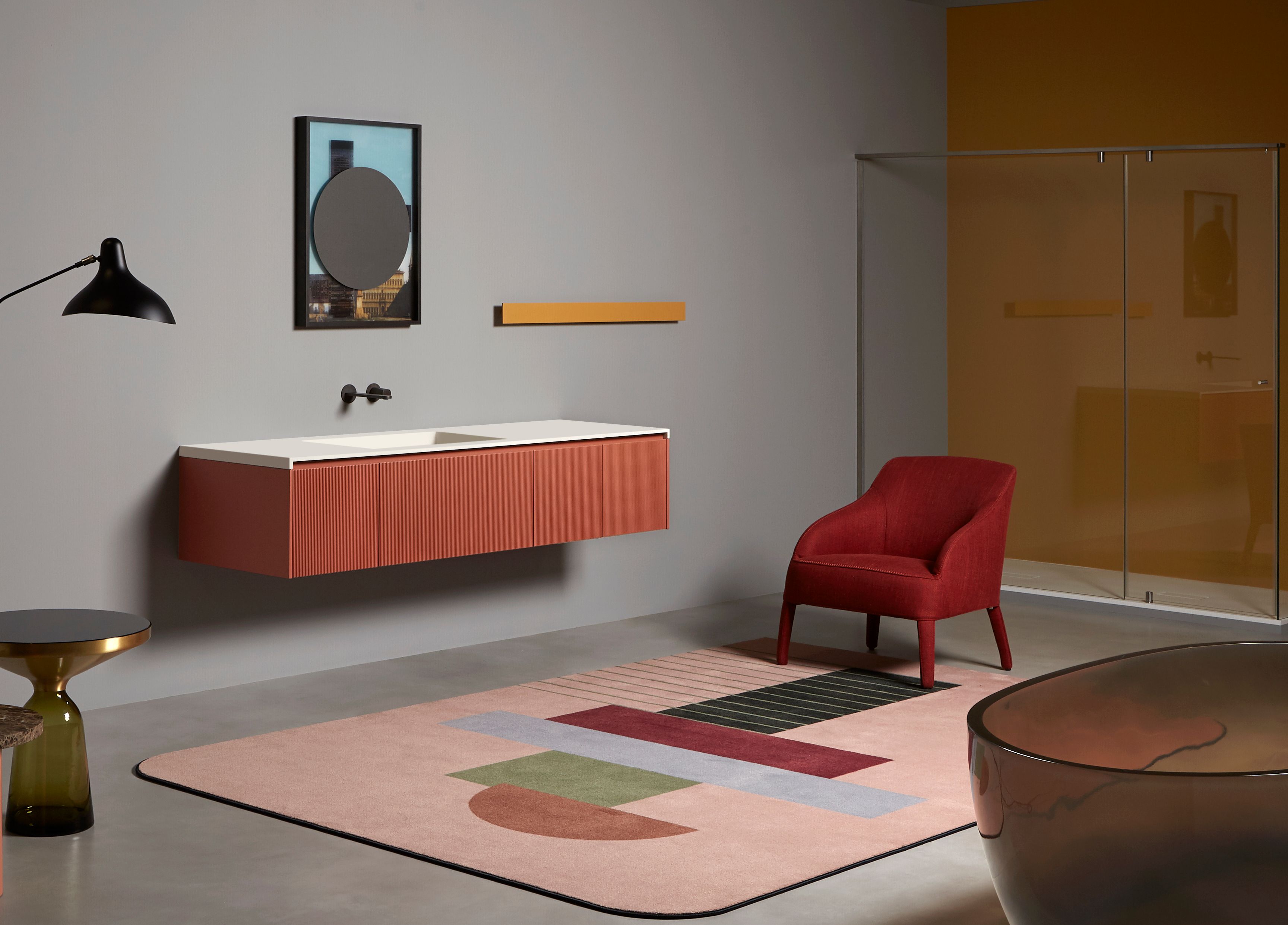 Подвесной умывальник Antoniolupi BINARIO ARCH-00046925 - Вид №1