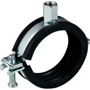 GEBERIT 601.857.26.1 Хомут для трубы изолированный Geberit, с резьбовой муфтой M8/M10