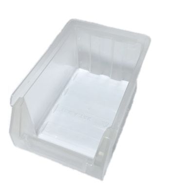 Lot-2-6 Лоток для инструментов (225х155х128) прозрачный Цветочная коллекция 