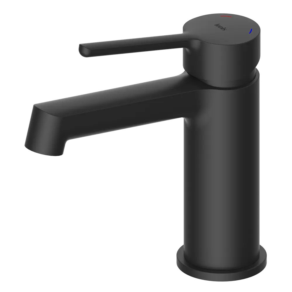 IDDIS Odda - матовый черный смеситель для раковины с керамическим картриджем 89348642 STLM-1583896