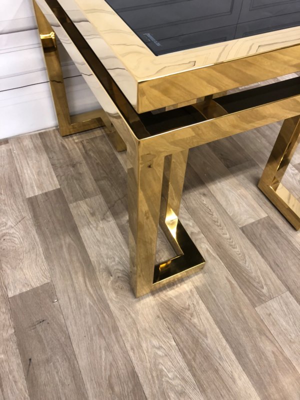 Журнальный столик квадратный со стеклянным топом 65 см Palmer от Eichholtz EICHHOLTZ  242390 Прозрачный;хром  - Вид №8