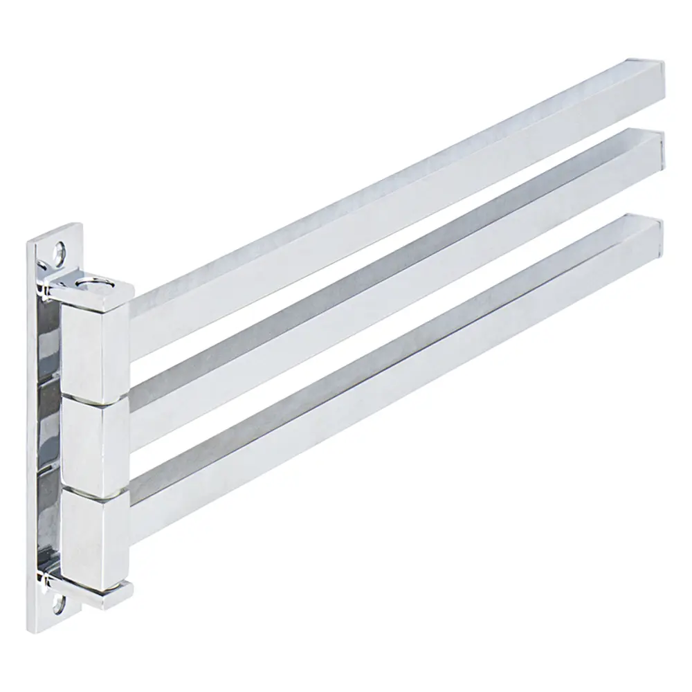 Полотенцедержатель Sensea «Quaddro» тройной поворотный цвет хром STLM-2008062