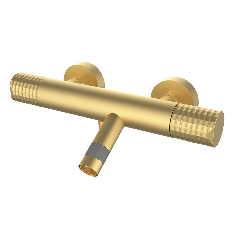 75210757 PREMIUM Матовый Gold термостатический для ванны и душа Матовое Золото GRB MIXERS 