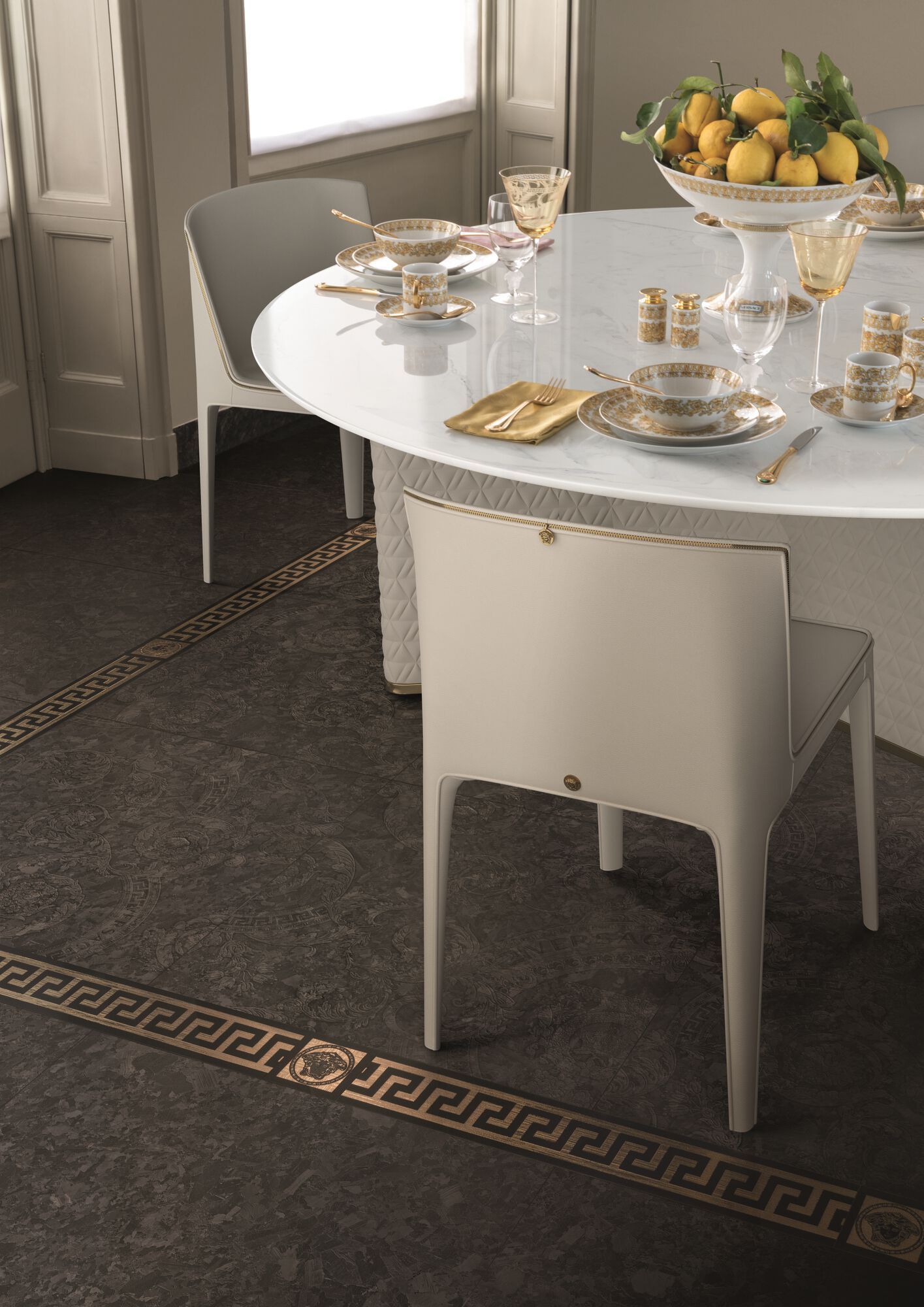 Пол / керамогранит Versace Ceramics метеорит ARCH-00140406 - Вид №1