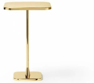 GHIDINI1961 Квадратный журнальный столик из нержавеющей стали Opera