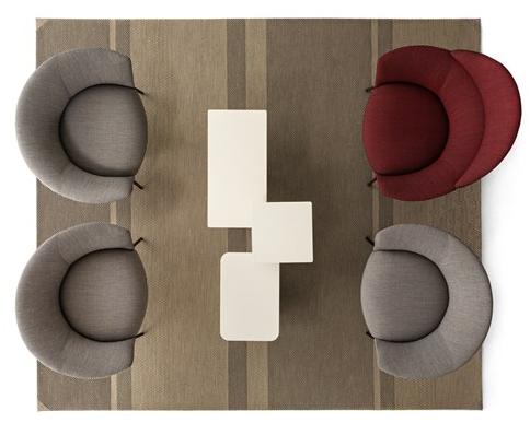 La Cividina Кресло из ткани с подлокотниками Swale sun-id-1396039 - Вид №4