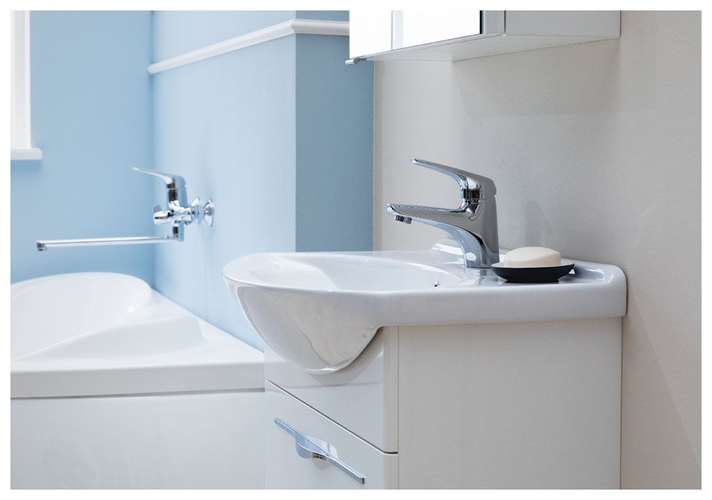 Тумба с раковиной Aquanet Ирвин 65 белый 0020396900177677 - Вид №9