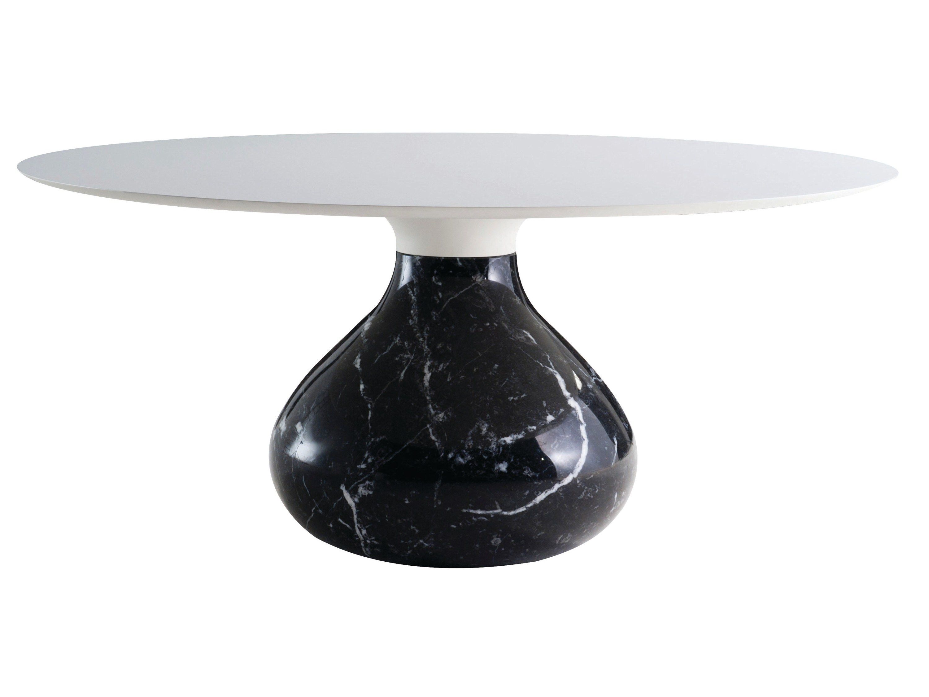 Круглый мраморный журнальный столик ROCHE BOBOIS ARCH-00087607 - Вид №1