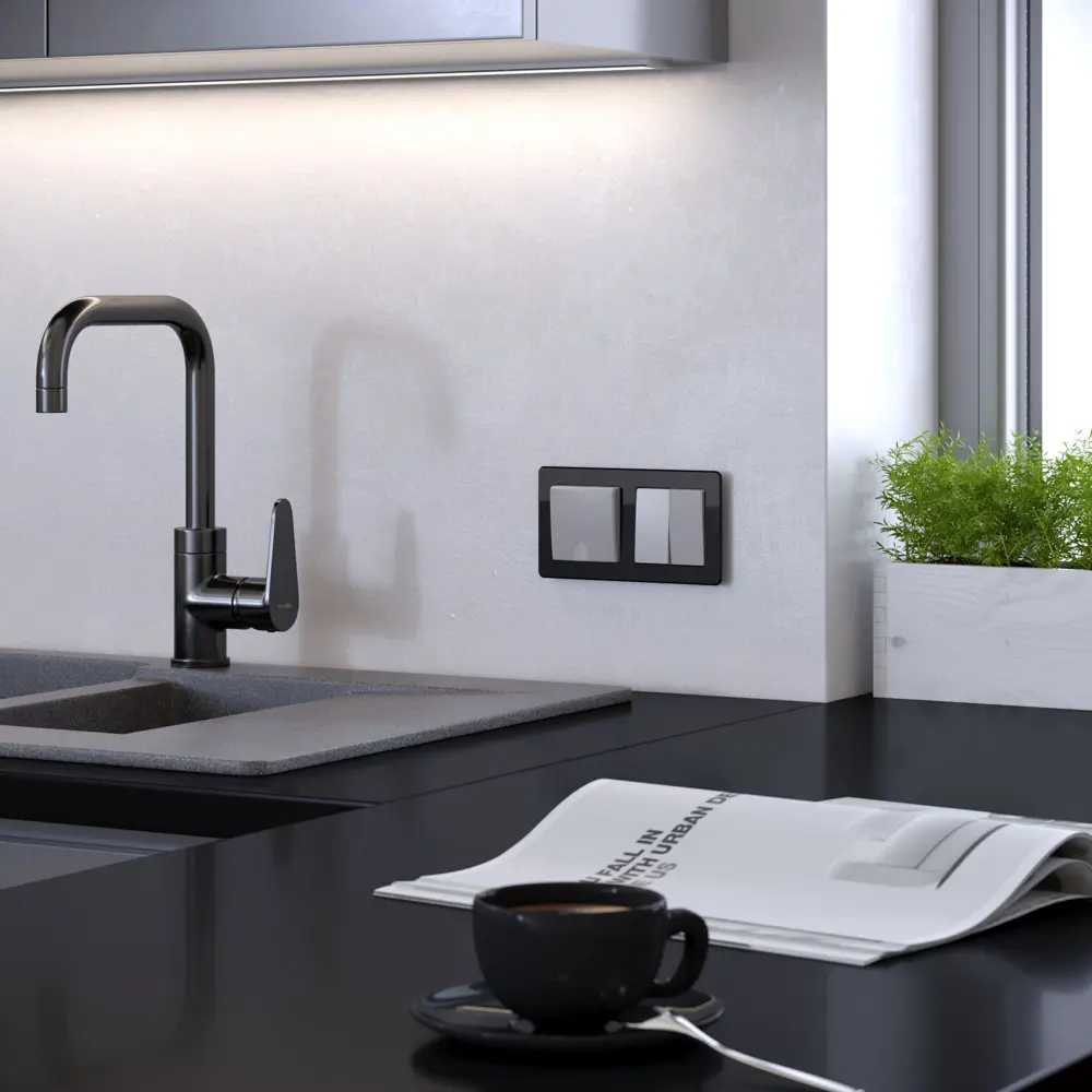 Рамка Werkel для розеток - элегантное парение в интерьере 86884239 Acrylic STLM-0072319 - Вид №4