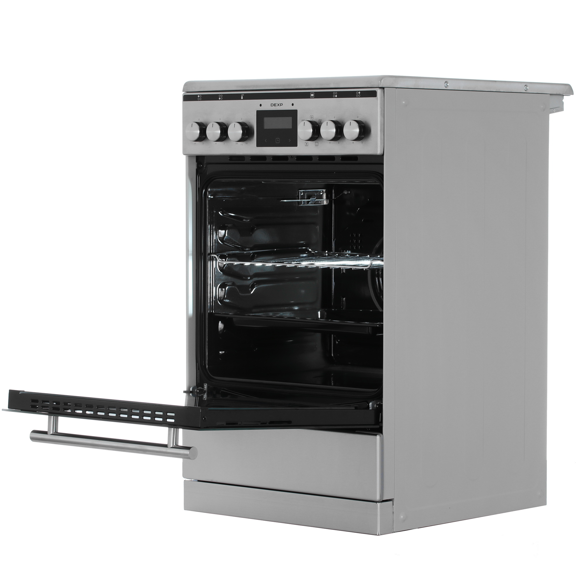 9132329 Электрическая плита DEXP EC50-M01D серебристый STDN-0106377 - Вид №5