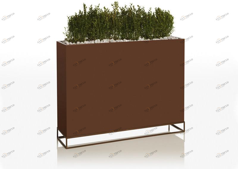 VONDOM Кашпо из полиэтилена прямоугольного сечения Vela sun-id-1501527