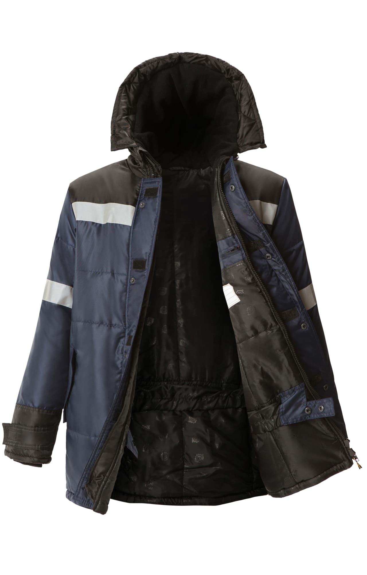 5029337 Куртка утеплённая с СОП ткань Оксфорд (распродажа) темно-синий VeyGar  Зимняя спецодежда Santreyd  - Вид №2