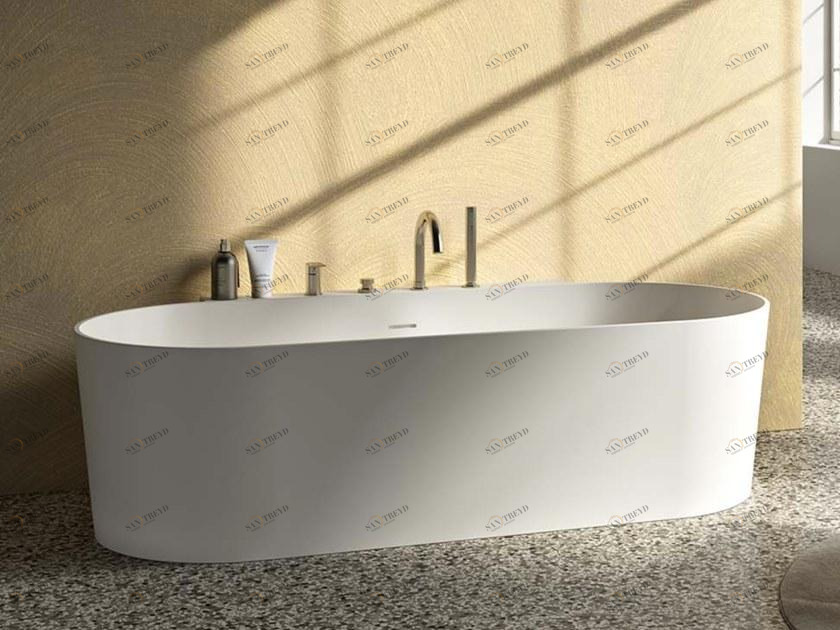 Albatros Овальная ванна с твердой поверхностью Thea 01tw21bn