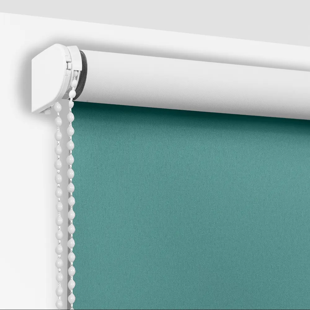 Штора рулонная блэкаут Inspire Santos 80x160 см бирюзовая Celadon 2 82692240 STLM-2063808 - Вид №3