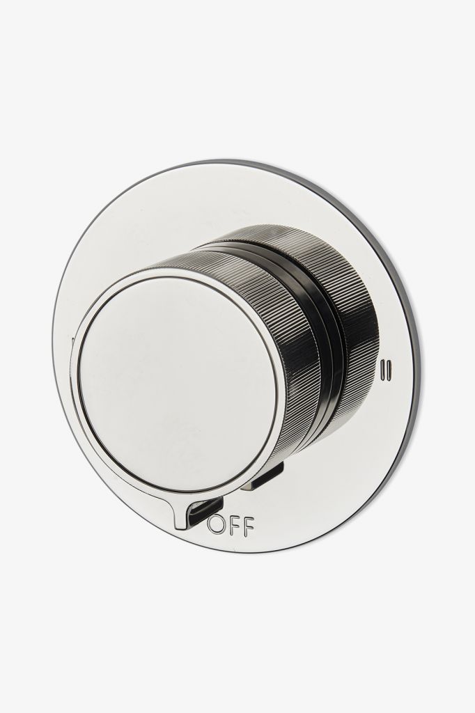 B2T14B Двухсторонняя переключающая отделка серии Bond Tandem с ручкой-ручкой с двухцветным гильошированием Waterworks