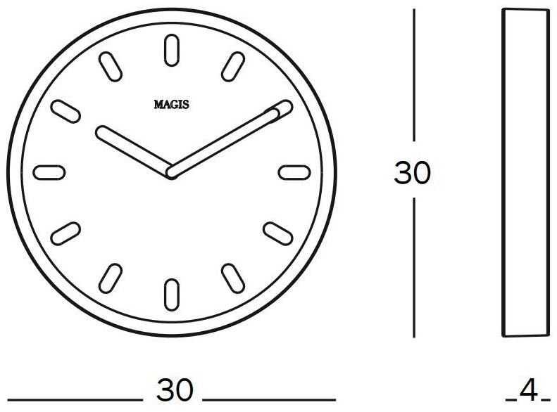 Magis Настенные часы в абс sun-id-1380994 - Вид №1