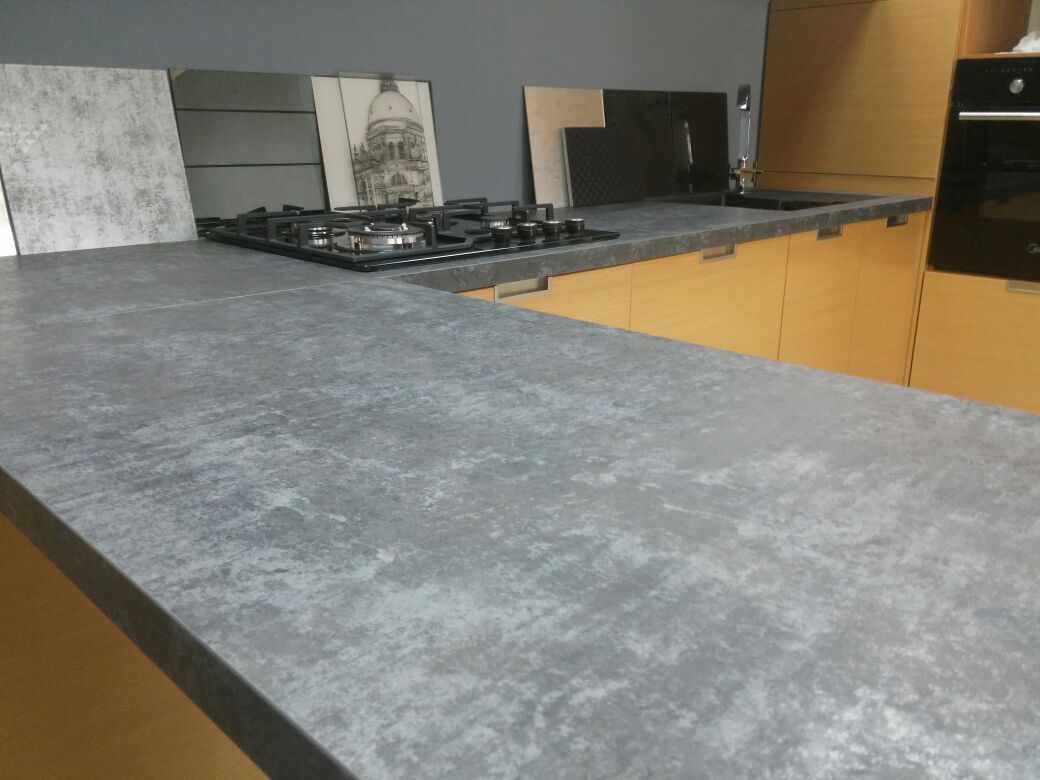 Столешницы для кухни - Керамо графит LIGRON LIST392 4065 - Вид №15