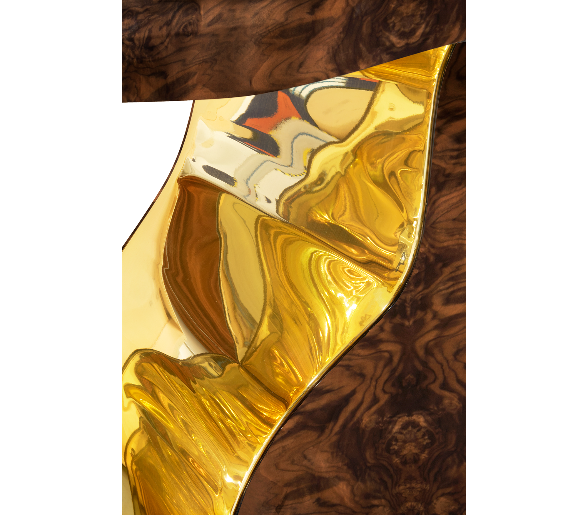 0-205 Консоль из орехового дерева Lapiaz Boca Do Lobo  - Вид №1