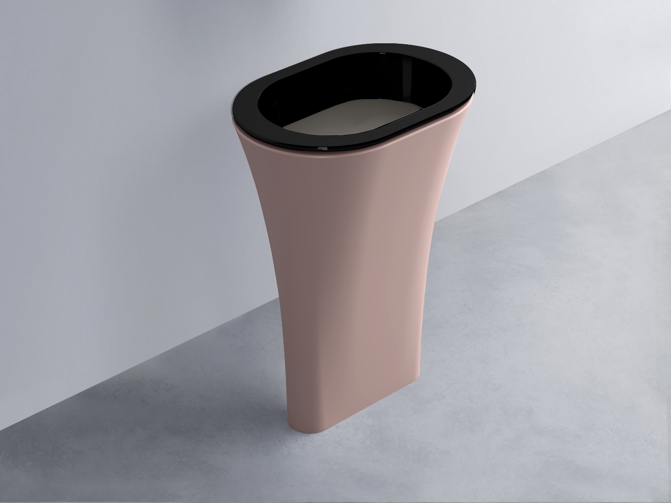 AMLA65-N+AMPILO-FN+AMCOLO-CP Раковина Amedeo Ovale отдельностоящая cielo Enjoy + Amedeo Ceramica Cielo