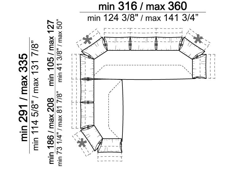 Модульный диван Arketipo Smooth Operator ARCH-00029693 - Вид №15