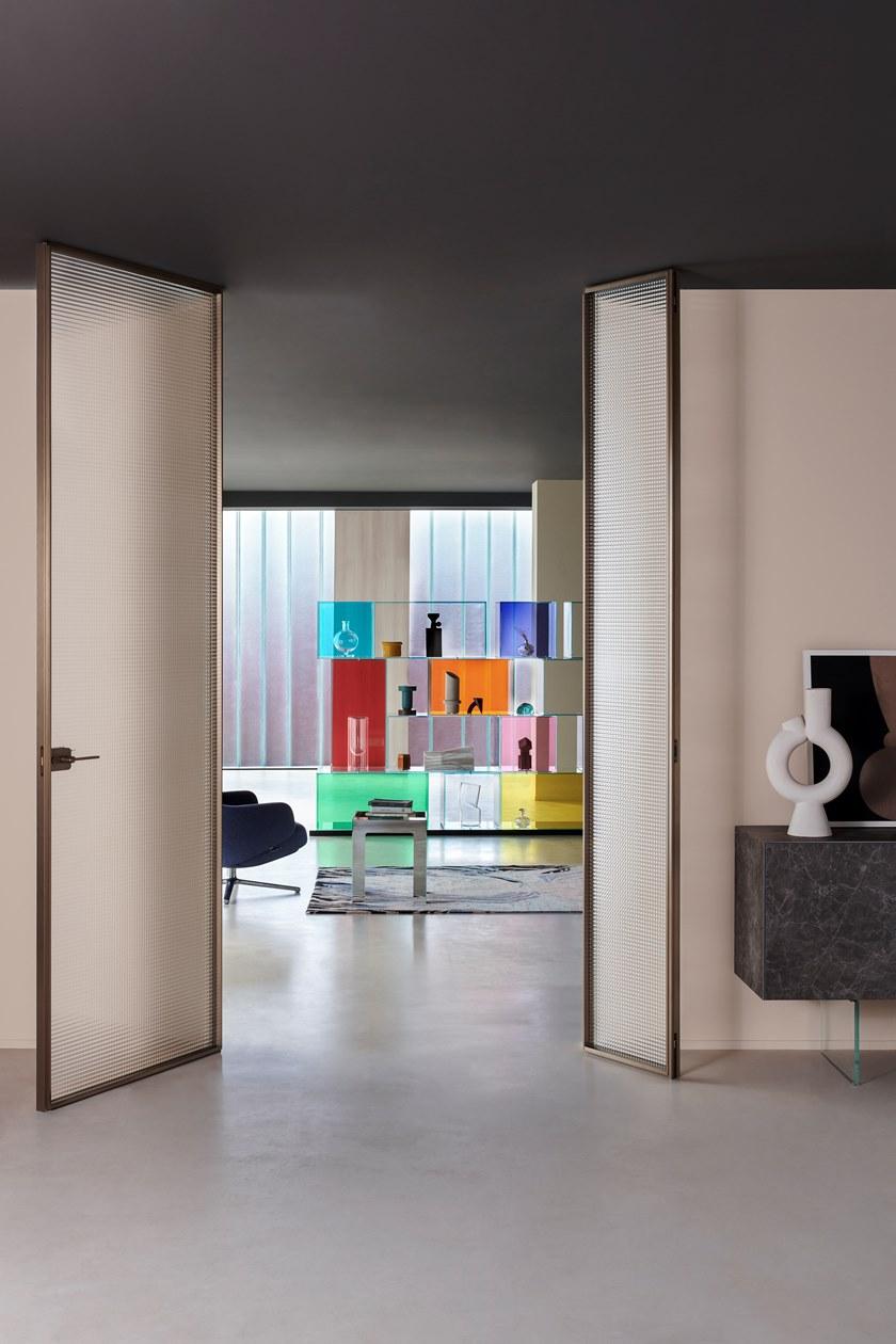 Glas Italia Распашная стеклянная дверь Sherazade sun-id-1502254 - Вид №2