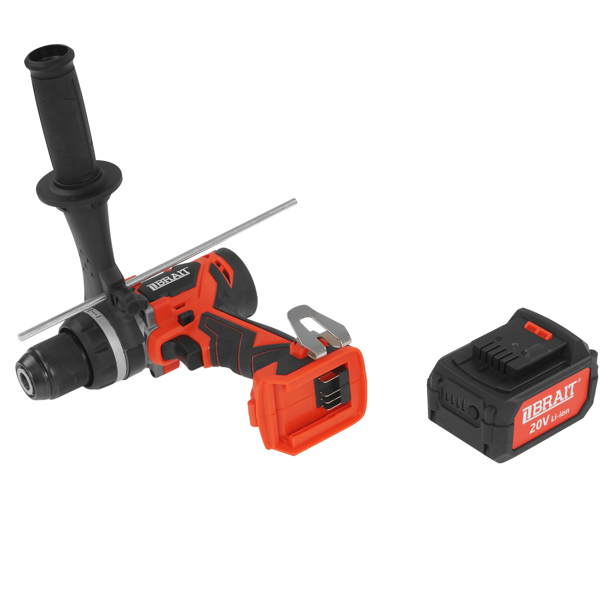 Дрель-шуруповерт BRAIT BCDI20-4PUMBL PRO 9230661 STDN-0026379 - Вид №5