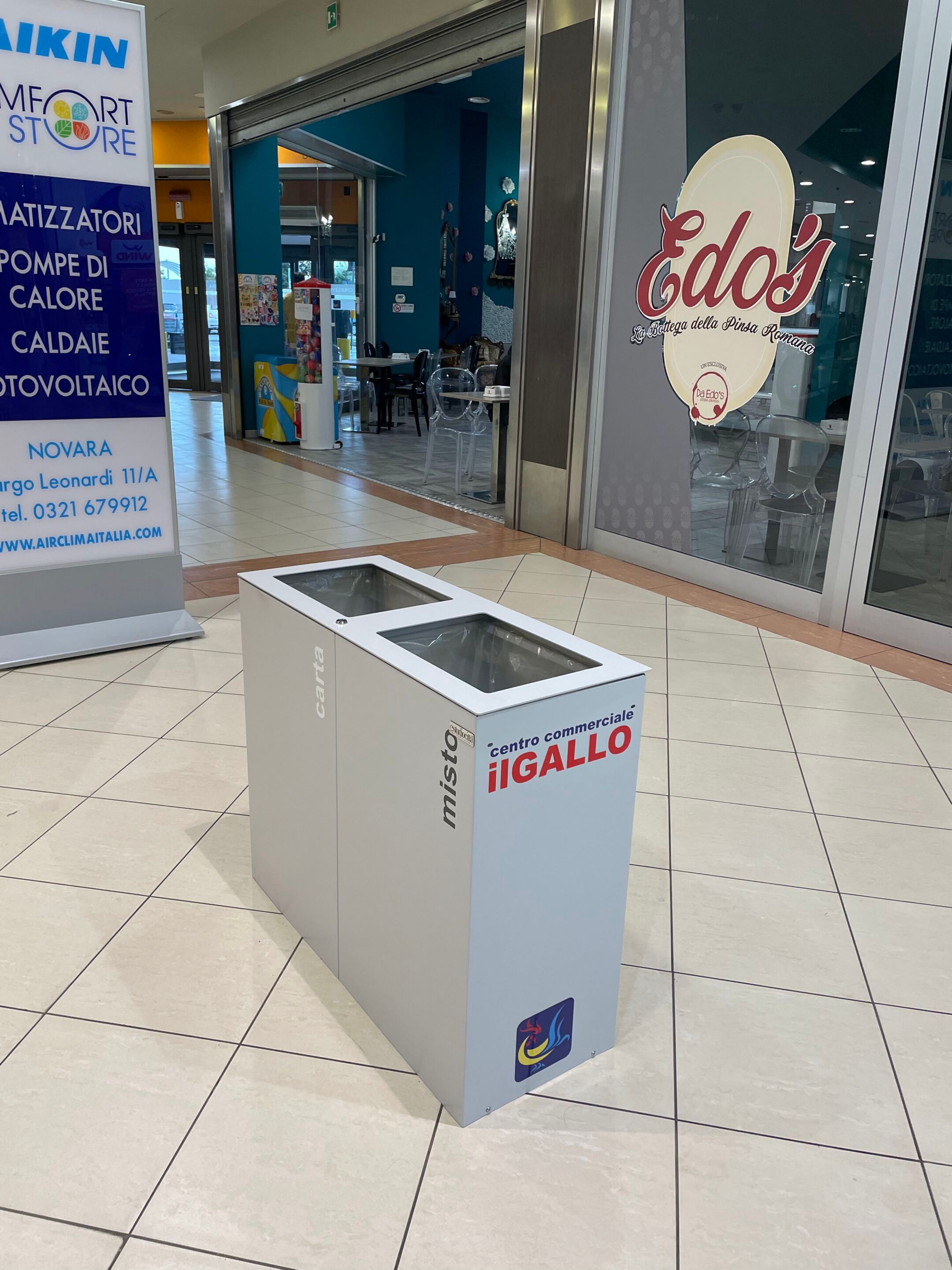 Стальная корзина для мусора для утилизации отходов Studio Città ECO BIN BIG ARCH-00143822 - Вид №1