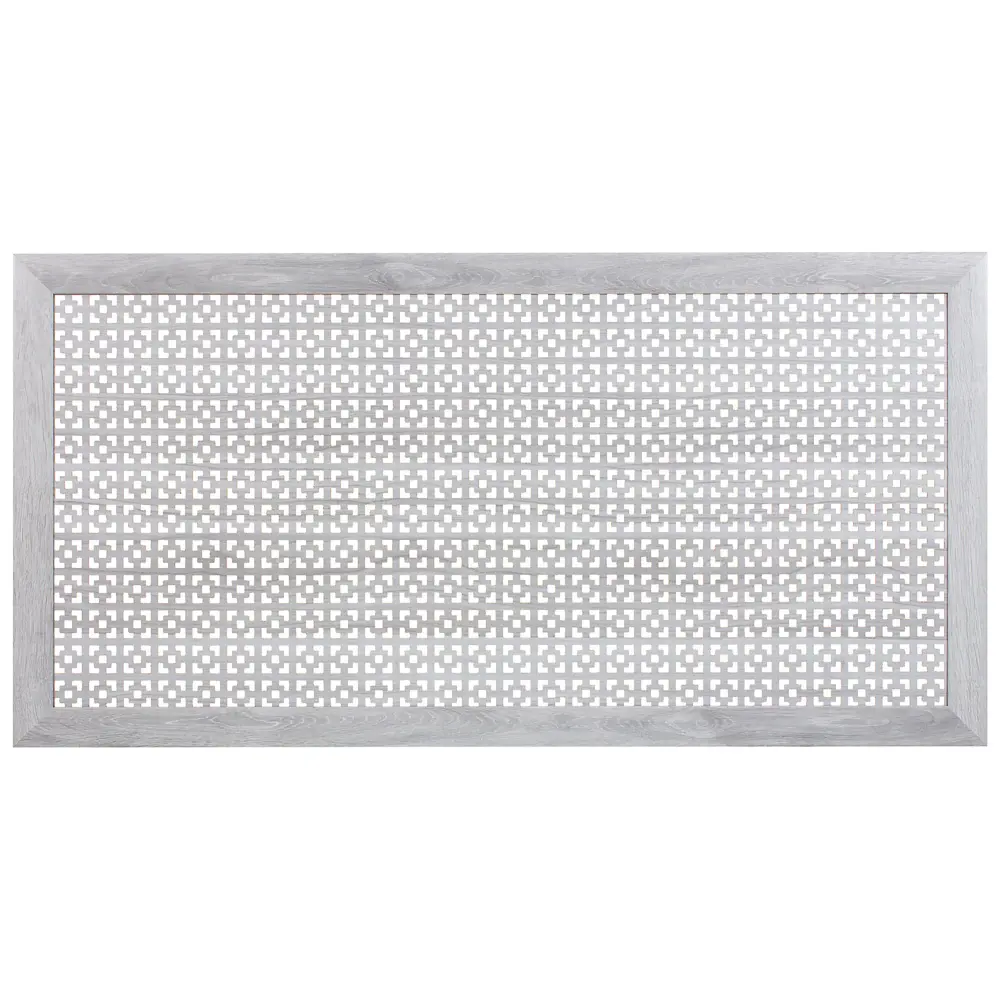 ЛАЙТ Экран для радиатора Дамаск 120х60 см в оттенке дуб серый 18732550 STLM-1014816