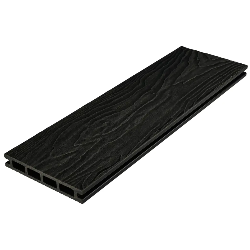 Террасная доска ДПК Groentec цвет Антрацит 145x25x4000 мм 0.58 м² STLM-2190975 - Вид №1